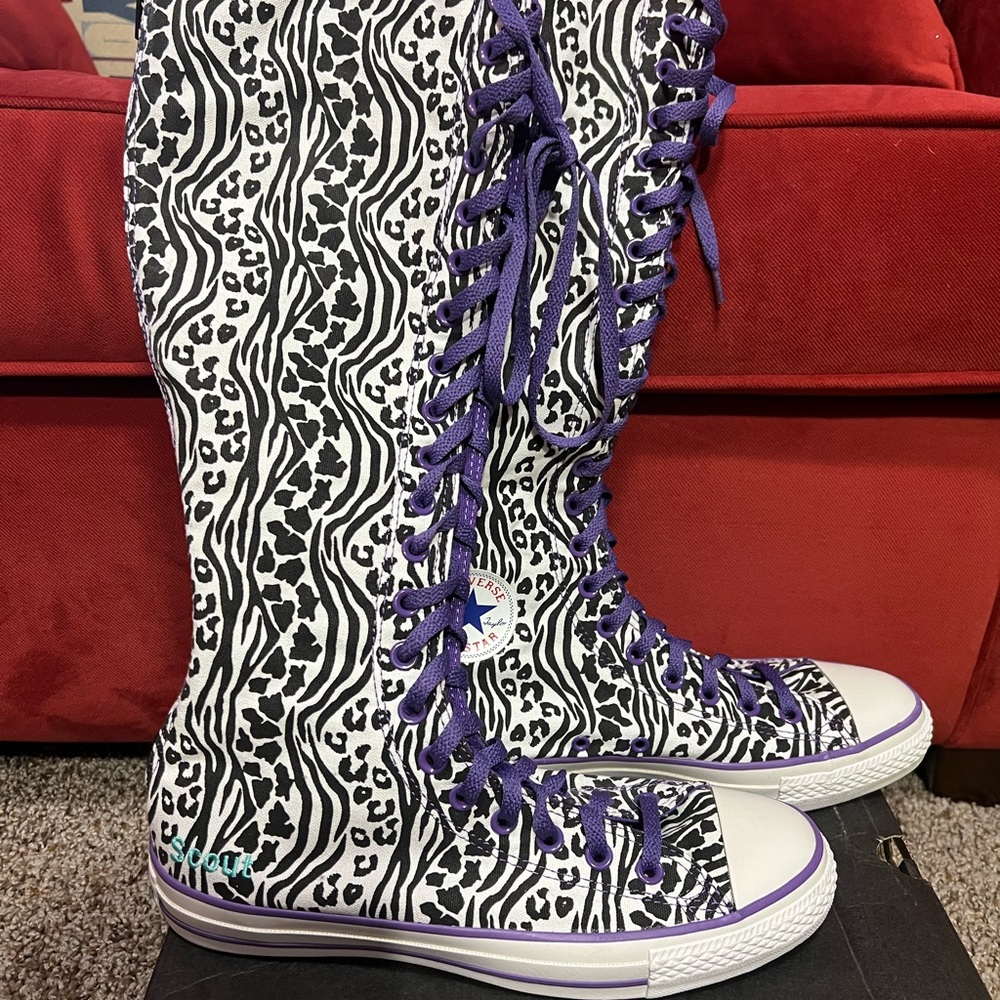 Converse All Star Chuck Taylor Knee High Zip High Tops